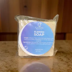 Blemish soap