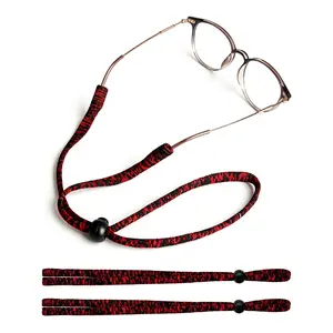 3-Piece Glasses Strap Set - Universal Glasses Lanyard - For Reading, Safety, Sports, and Sunglasses, Includes Two Non-Slip Sleeves
