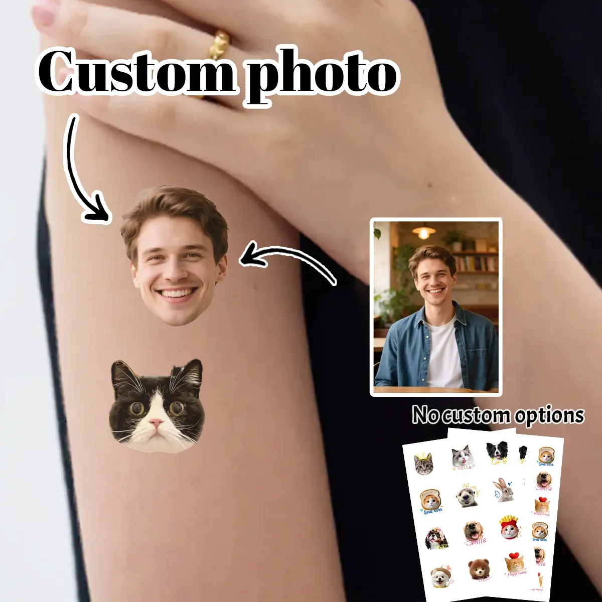 Personalized Tattoo Stickers