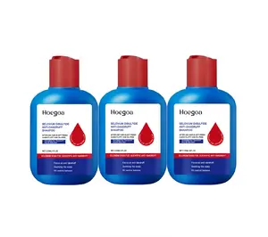 HOEGOA Selenium Disulfide Hair Care Shampoo 3 Bottle Set: Anti-Dandruff Anti-Itch Oil Control Refreshing Scalp Cleanser Shampoo 120ML X 3 for Men and Women, Gentle Comfort Cleansing Conditioner Haircare