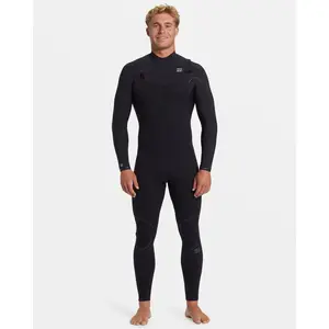 3/2mm Furnace Natural Upcycler GBS Chest Zip Wetsuit - Black