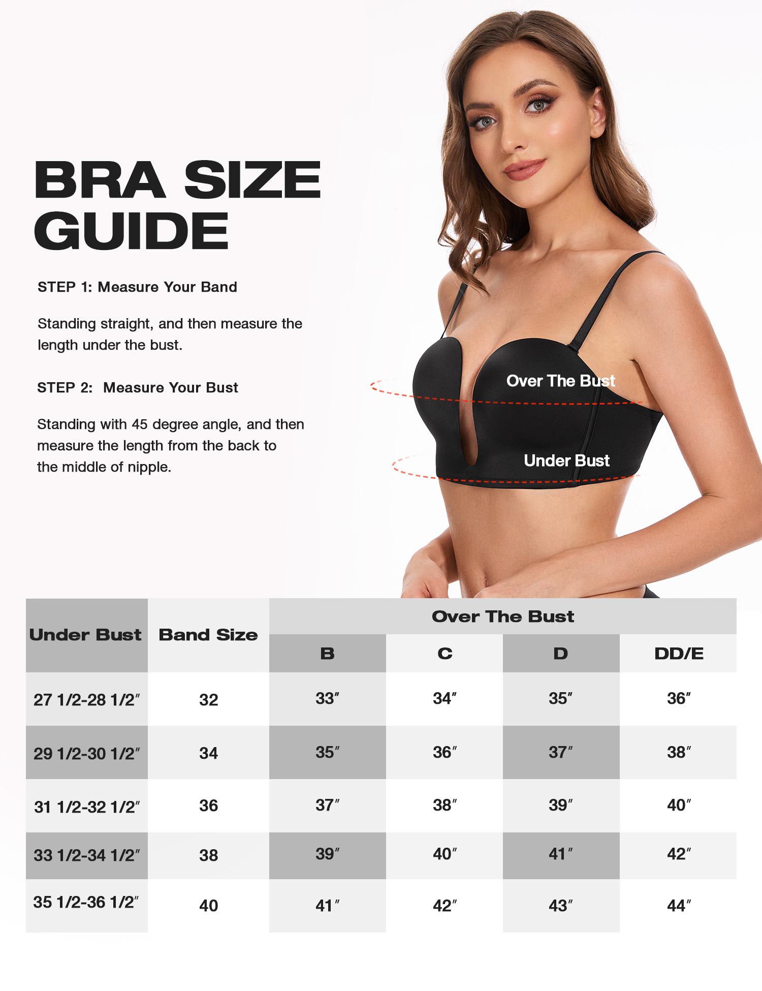 Wingslove Deep Plunge Strapless Bra Multiway Push up Low Cut Wireless Bras For Backless Outfit SpringStatements