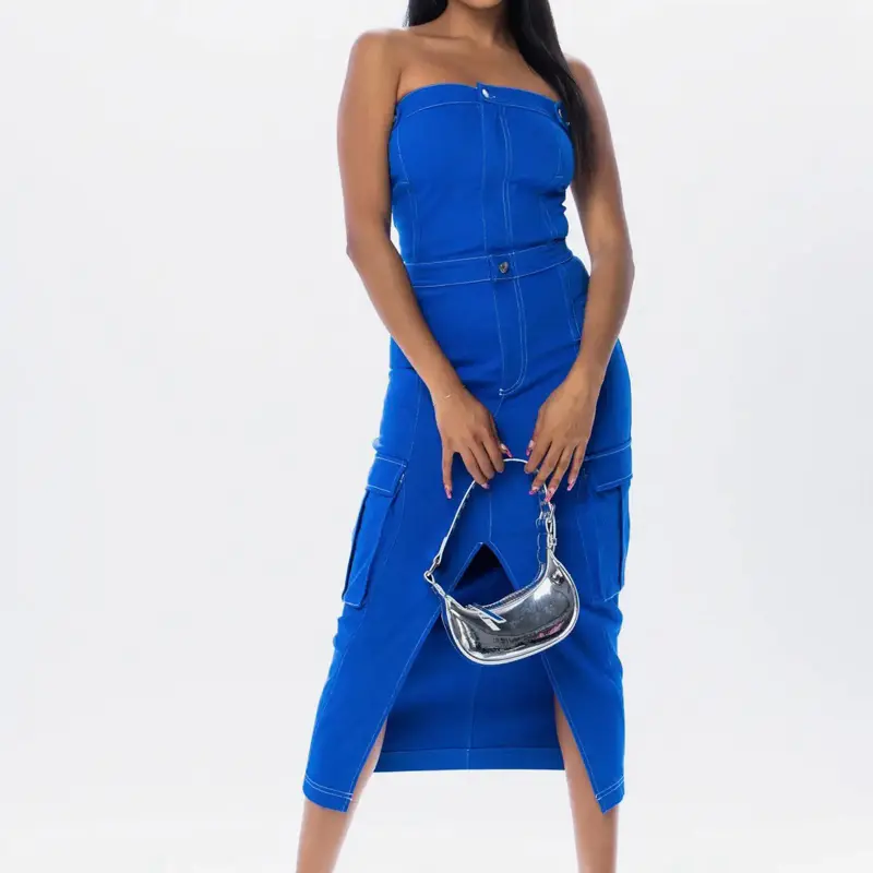 Cargo Tube Dress