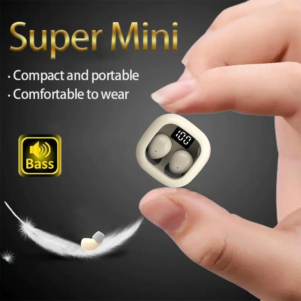 Invisible Sleep Headphones Sleep Earbuds for Side Sleepers Sleepbuds Comfortable Noise Blocking Bluetooth 5.3 Wireless Headphones for Sleeping Driving hifi stereo summerwins,back to school,back to school haul