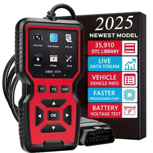 OBD2 Automotive Fault Code Reader, Engine Fault Diagnosis Scanner, Vehicle Diagnostic Tool, Car Diagnostic Scanner, Automotive Diagnostic Tester, USB-Powered, Real-time Data, Clear Code, I/M Ready, Compatible with All Vehicles from 1996 Onwards