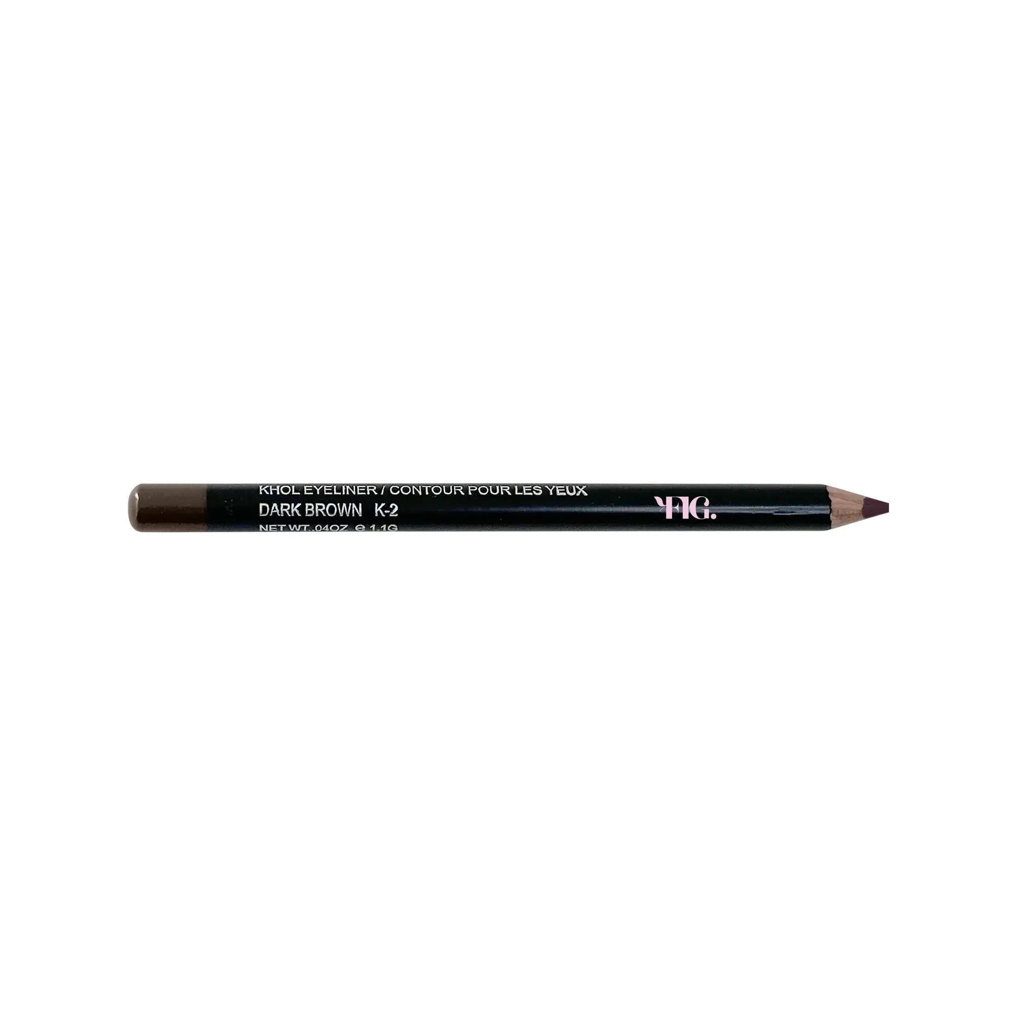FIG Cosmetics Khol Eyeliner Pencil | Creamy, Long-Lasting, Smudgeable, High-Pigment Formula for Smokey Eyes & Tightlining | Gentle on Waterline | 0.04 oz / 1.1 g | Made in North America