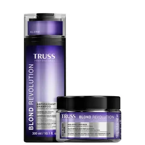 TRUSS BLOND REVOLUTION ANTIOXIDANT SHAMPOO & NET BLOND MASK BUNDLE