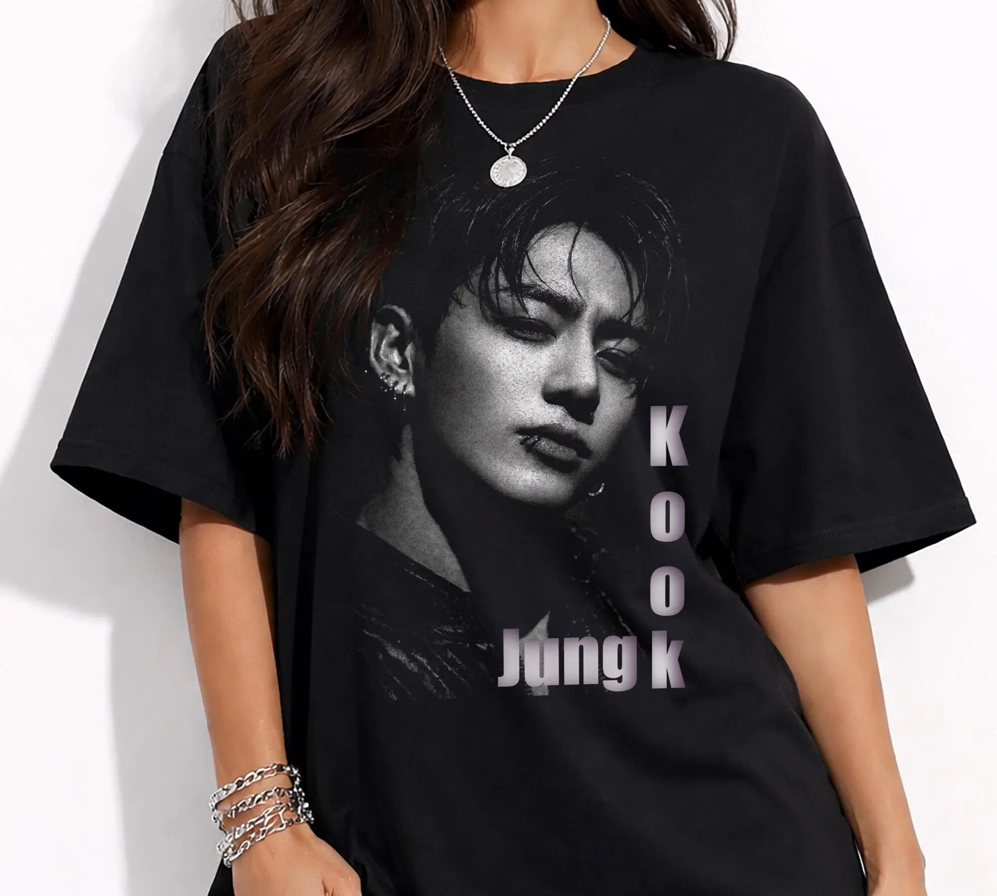 アイドル BTS JUNG KOOK S/S T-SHIRT XL 59fd92aaa4104c85a0a2a86692c3cb