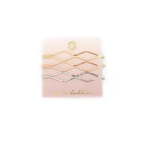 Luxury Diamond Hair Pins (Set) – Gold, Rose Gold & Silver