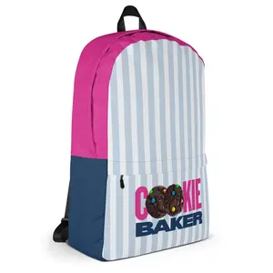 "Cookie Baker" Stripe Backpack