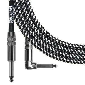 Braided Series Speaker Straight Plug-Right Angle Plug