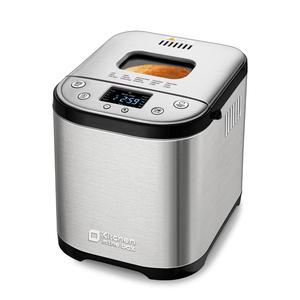Automatic Bread Maker, 2LB 1.5LB 1LB Bread Maker Machine with  with Gluten-Free Setting, 15-in-1 Stainless Steel Bread Maker with Recipes summerwins