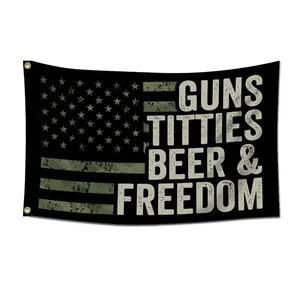 American Flag Pattern Garden Flag without Flagpole, Creative Flag for Home Garden Yard Decoration, Vanity Decor Accessories, Home Decor, Men Gifts Decorative