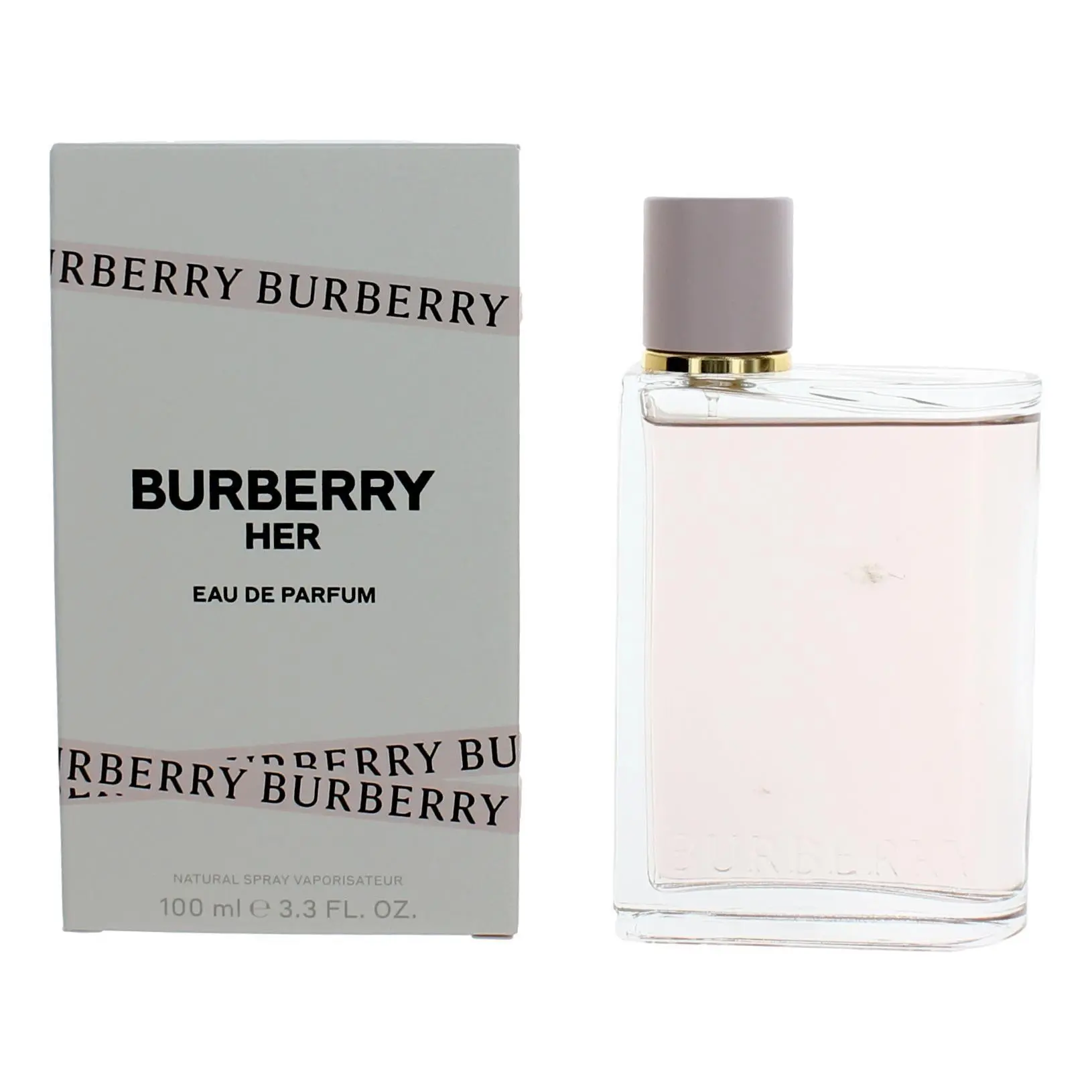 BURBERRY HER/BURBERRY EDP SPRAY 3.3 OZ (100 ML) (W)