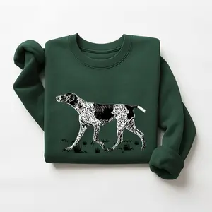 Dog Hunting Sweatshirt Hello Hunting Season Mallard Duck Deer Turkey Hunter Unisex Nature Animal Lover Cotton Pullover