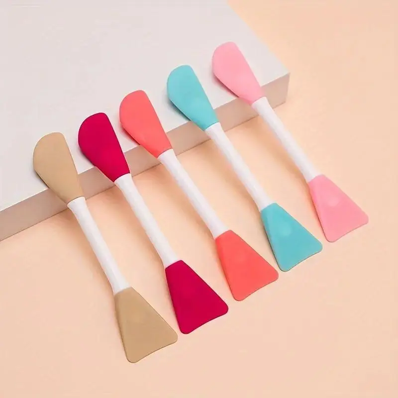 Silicone Mask Applicator, 1 Count Soft Silicone Mask Applicator, Professional Tool for Mud, Clay, Charcoal Mix Mask