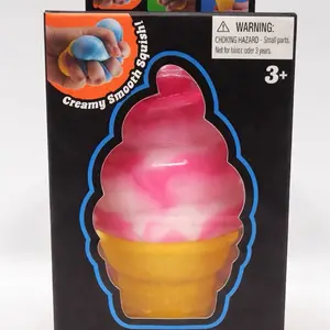 ce Cream Squishy Toy – Soft Stress Relief Squeeze Toy, Slow Rising Sensory Toy for Kids & Adults