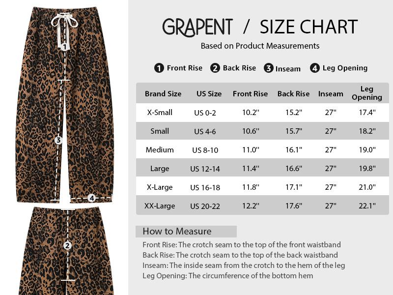 【GRAPENT Barrel Jeans Collection】Women's High-Waisted Stretchy Leopard Print Pull-On Cropped Ankle Denim Bottoms, Stylish Women's Wear for Early Fall Backtoschoolshopping, Women's Fashion Essential