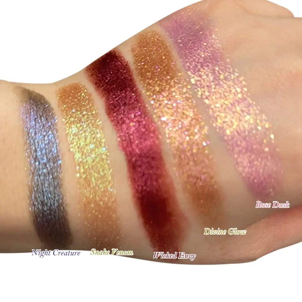 SHEENEFFECT High Pigmented Chameleon Eyeshadow, a Single Pan Makeup Cosmetic with Multiple Colors for Striking Eye Looks, Colored Eyeshadow