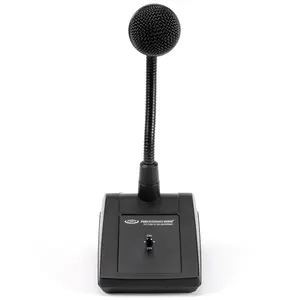Pure Resonance Audio PTT1 Desktop Push-To-Talk Gooseneck Microphone