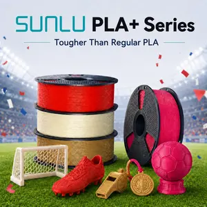 SUNLU PLA+ Filament 1kg | Mix & Match Any Color| Compatible with 1.75mm FDM 3D Printers
