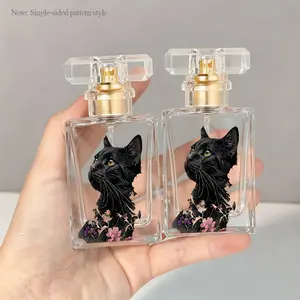 50ML Portable Perfume Refill Bottle, DIY Fragrance Container, Travel-Friendly, Gift for Couples, Friends, Family, Various Occasions