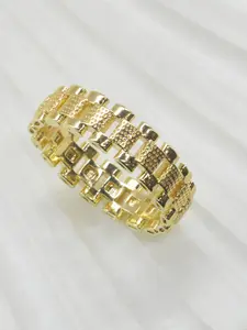 Elegant Geometric Chain Hollow Out Ring, Statement Multi Ring, Stackable Rings for Men and Women, Versatile Daily Jewelry, Perfect Gift for Valentine's Day, Mother's Day, Anniversary