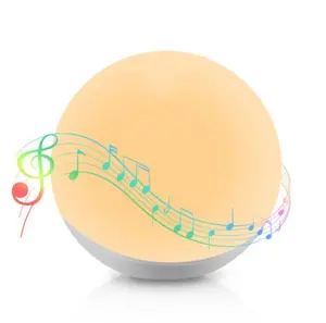 White Noise Sound Machine with Night Light – Rechargeable Baby Night Light for Nursery, Sleep Music & White Noise Machine for Sleeping, Touch Color Changing Noise Machine for Adults & Newborns