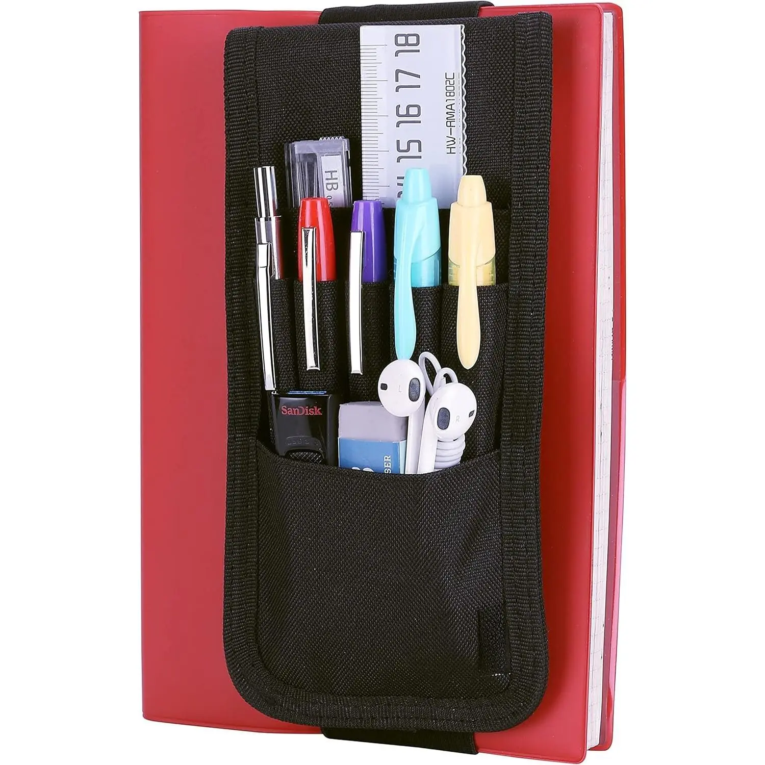 Adjustable Elastic  Holder for Notebooks, Planners and Journals