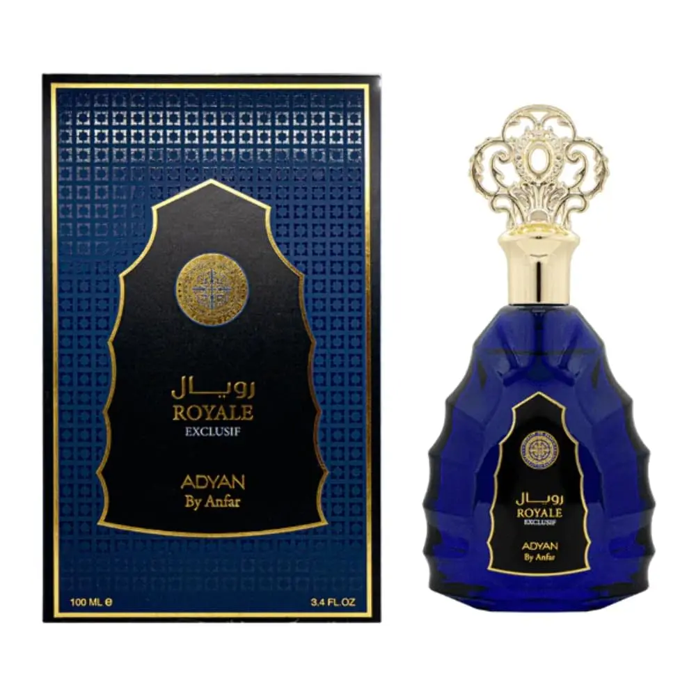 Adyan Royale Exclusif by Anfar EDP 100Ml (3.4Oz) - With Pheromones - Long Lasting Fragrance - Arabian Perfume