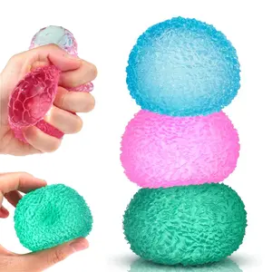 Stress Balls for Adults, Squishy Ball Sensory Textured Memory Gel Fidget Toys for Kids/Adults Hand Exercises, Party Favors Anxiety Relief Squeeze Ball, Easter Gifts, Stress Relief Tools, Sensory Stress Reliever, Stress Relief Squishies