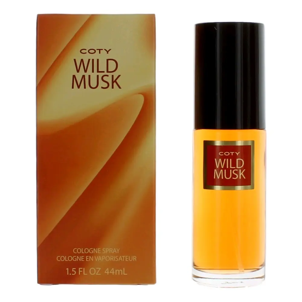 Wild Musk by Coty, 1.5 oz Cologne Spray for Women Fragrance Product Fragrance Scent Fragrance Routine Fragrance Perfumes Daily Wear Fragrance Body Fragrance Routine
