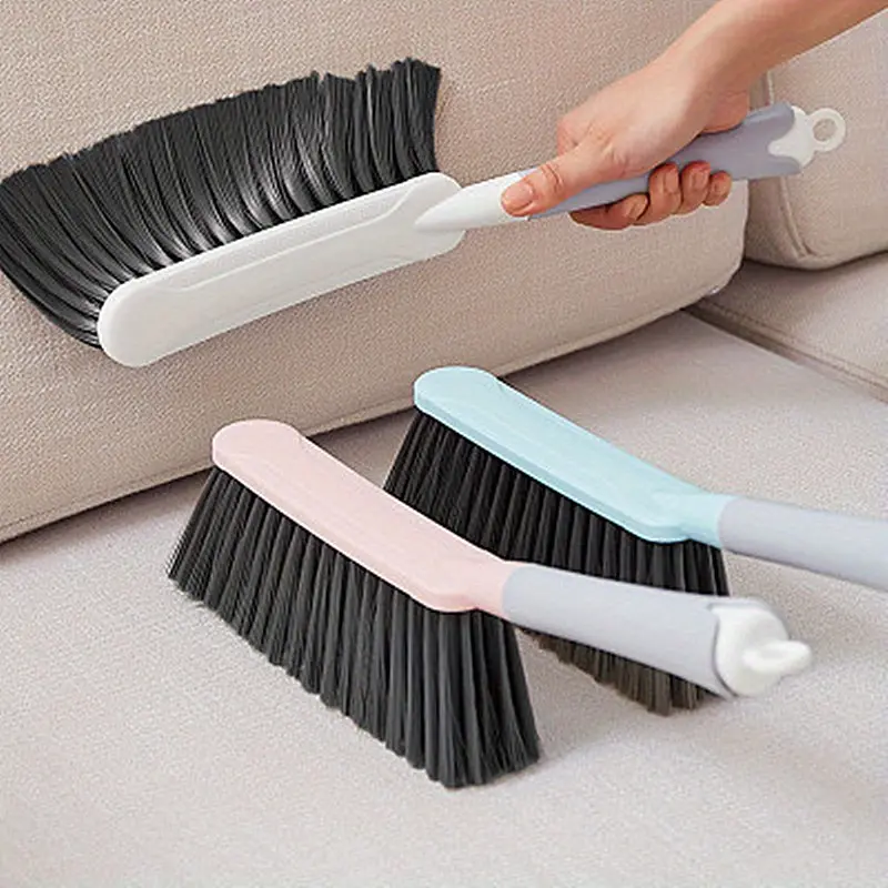 1 bed sweeping brush with handle, pet hair removal brush, household bedroom dust removal brush, bed dust removal brush, sofa, cleaning tool, Home Cleaning Tool