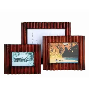 212 MAIN Handmade Wooden Photo Frame - 8x10 in, ST-33-10 Model, Rectangular Wood Frame, Baby Decor, Handcrafted Look