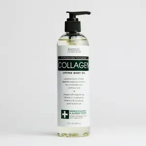 Advanced Clinicals Collagen Body Oil – Hydrate, Firm & Smooth Glowing Skin