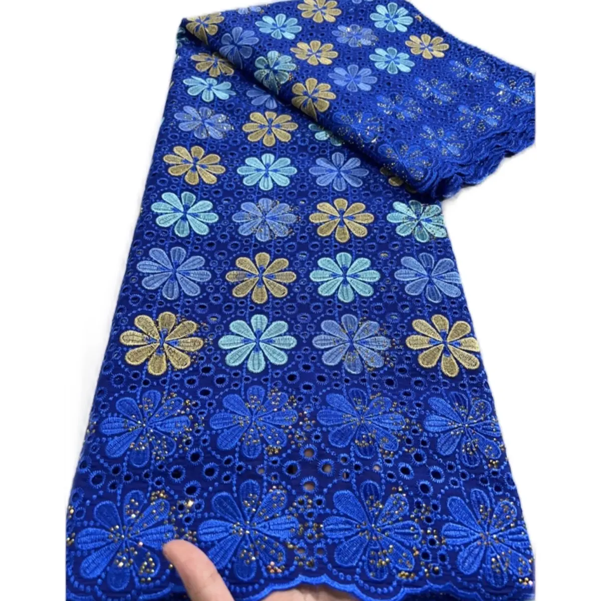 African Voile Lace Fabric - Latest High-Quality Lace Fabric per yard Fast shipping!