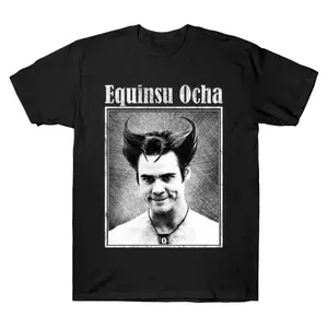 Oversized Devil / Equinsu Ocha Graphic T-Shirt Streetwear Holiday Wear y2k cotton fashion Streetwear Lover Gift Top Trending