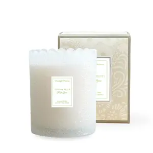 Sunday Reset Fresh Linen Natural Candle 8oz Kaia Collection