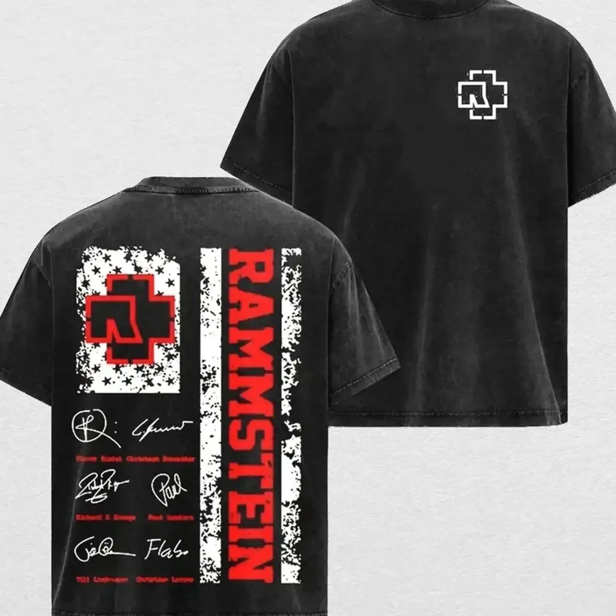 Vintage T-shirt Autentyk Rammstein , Gift for band fans, Men's and women's round neck cotton casual T-shirt, Beautiful graphic T-shirt Top Womenswear Breathable Everyday HIU DV5