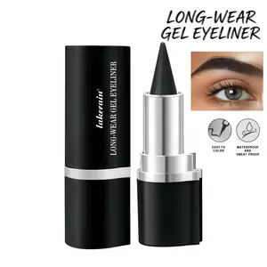 Waterproof gel eyeliner, quick-drying black liquid eyeliner, cat-eye liner template and smoky eyeshadow palette—an all-in-one beauty gift box for women and teenagerswaterproof  and  sweatproof