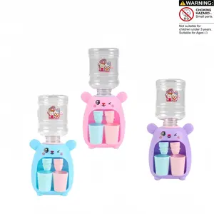 Mini Water Dispenser Toy, 3 Counts/set Simulated Water Dispenser Toy, Pretend Play Toy for Kids, Birthday Gift for Girls, Play Kitchen Accessories