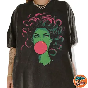 Medusa Bubblegum Shirt, 80s Movie Sweatshirt, Cotton Unisex T-shirt, Crew Neck, Size S- 3xl, Menswear Top, Womenswear Top Underwear Streetwear