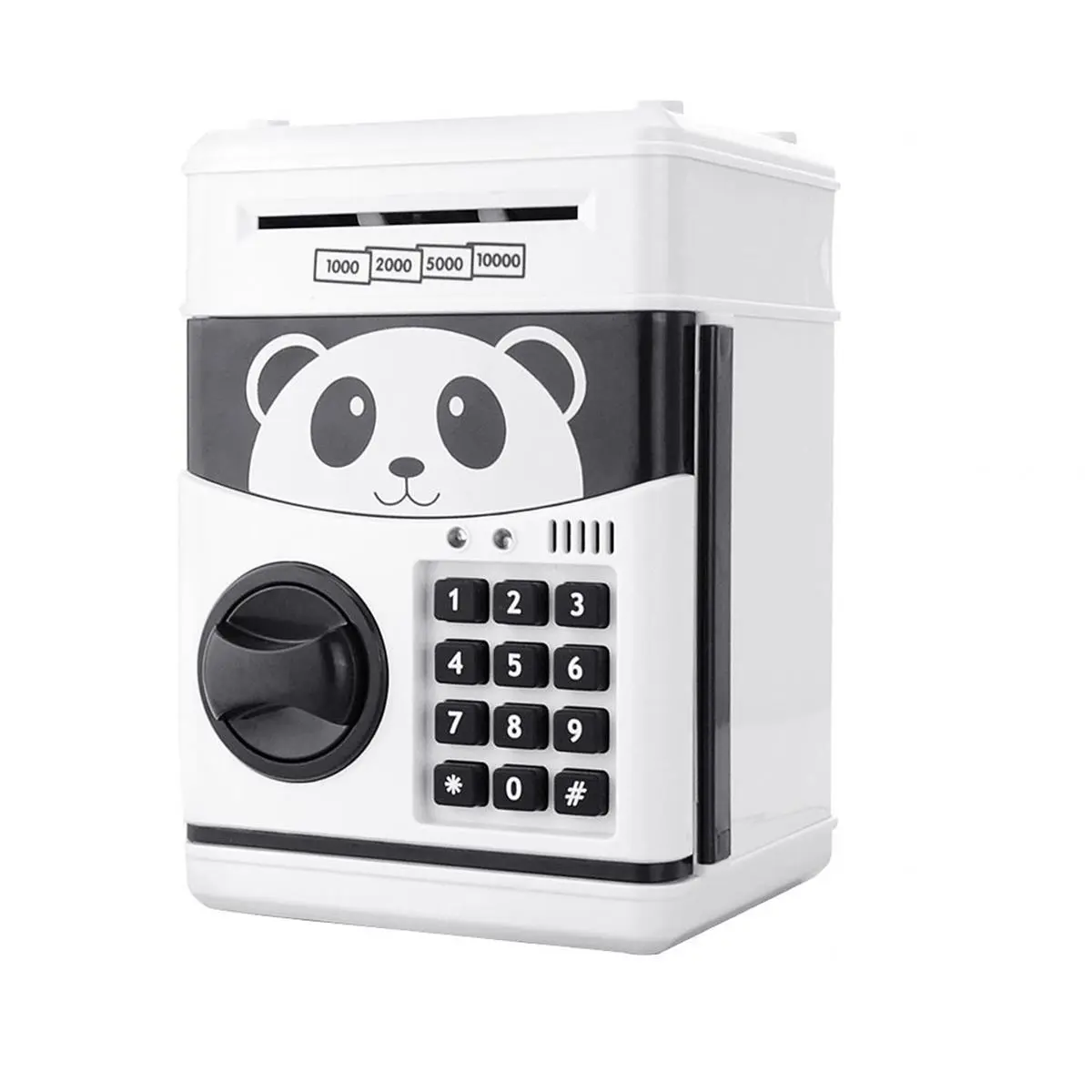 AZ Import Electronic Password Cartoon Panda Piggy Coin Bank