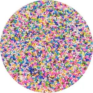 100G 2-5MM  Sprinkles  Sprinkles  Candy Sprinkles Clay Sprinkles Polymer Sprinkles Polymer Clay Slices for  Art DIY Crafts Cake Dessert Phone Case(61-Mixed 3)