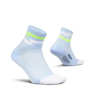 Feetures Elite Ultra Light Cushion Quarter - Sport Sock with Targeted Compression - Day Track