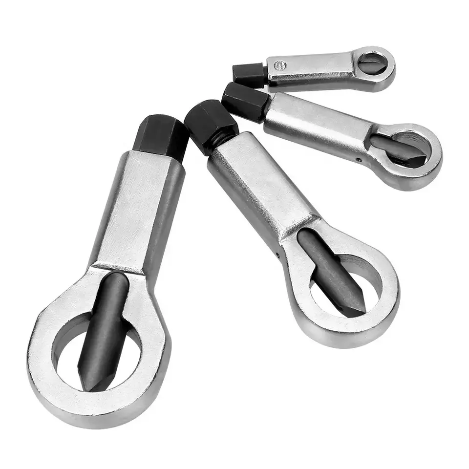 GJANSH Nut Splitter Tool, Heavy Duty Manual Nut Cracker and Remover, Rusty Nut Breaker for Removing Damaged or Seized Nuts, Summervibes