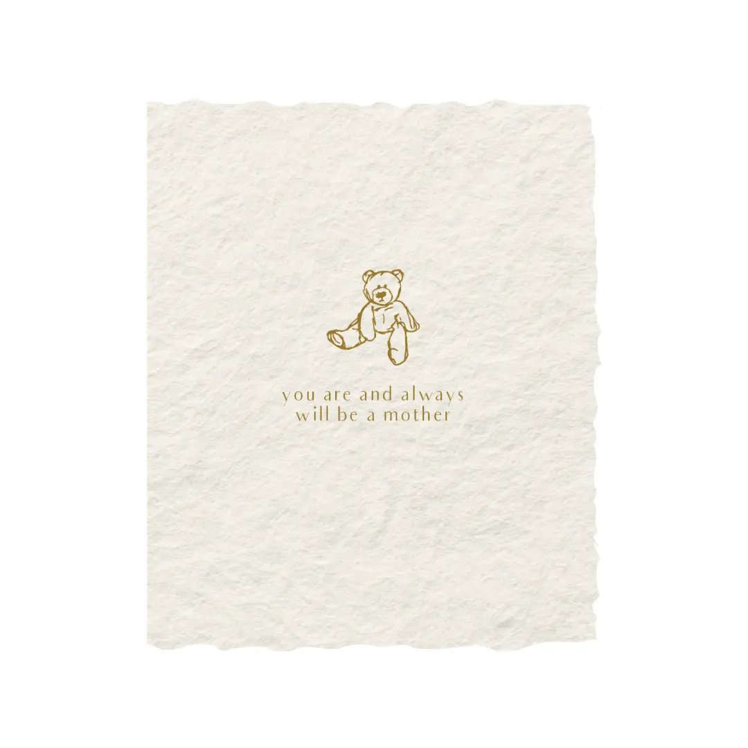 You are and always will be | Baby Loss Greeting Card