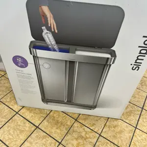 Simple human trash cans