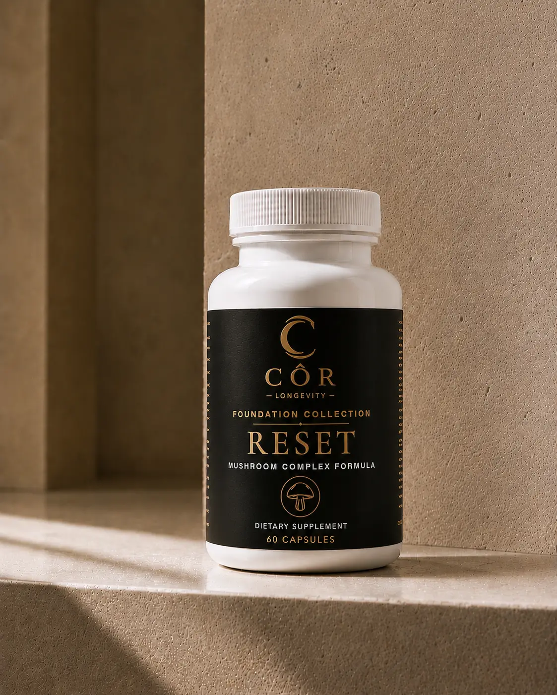 COR RESET Mushroom Complex Capsules – 60 Capsules