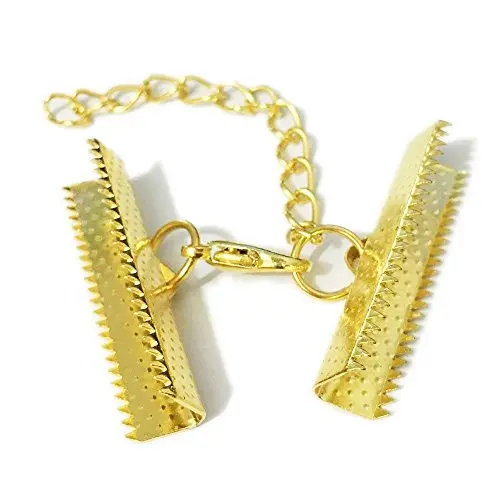 Gold crimp 30mm